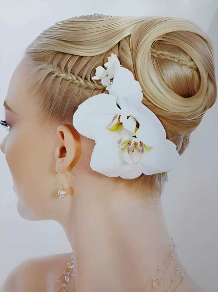 Spécialistes en coiffure de mariée Briançon